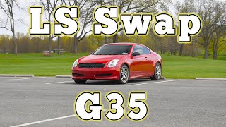 2006 Infiniti G35 Sloppy LS Swap Regular Car Reviews [upl. by Anazus]