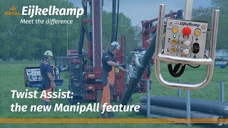 Twist Assist the new feature for the ManipAll rod amp casing handler [upl. by Ahsinelg]