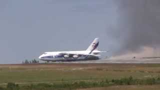 Antonov An124  Takeoff [upl. by Nylorahs]