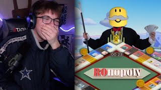 🟣 El MONOPOLY de ROBLOX😲 Una fokin LOCURA [upl. by Ecirted]