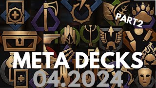 GWENT  April 2024  META DECKS  Top 10 decks in April 2024  PART 2 [upl. by Aulea]