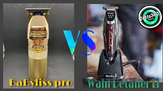 Wahl Detailer LI vs BabylissPro FX Dorada Inalámbrica Cuál es la mejor 🤔 Review en Español [upl. by Barfuss]