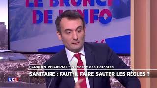 Énorme clash entre Florian Philippot et le Dr Jérôme Marty sur LCI [upl. by Rosanna558]