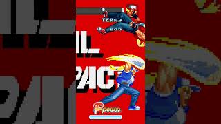 Real Bout Fatal Fury Genesis EX Terry combo [upl. by Sorcim40]