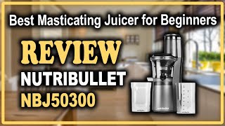 NutriBullet NBJ50300 Slow Masticating Juicer Machine Review  Best Masticating Juicer for Beginners [upl. by Kralc]