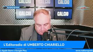 LEDITORIALE DI UMBERTO CHIARIELLO 1311 quotLa SCONFITTA contro lEMPOLI ha interrotto unAGONIAquot [upl. by Lrae]