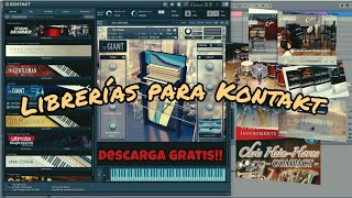 Descargar e Instalar Librerías para Kontakt Samples Gratis [upl. by Bohs]