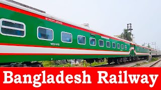 বাংলাদেশী ট্রেন ভিডিও  Bangladesh Railway  Express Train Service in Bangladesh [upl. by Carrel]