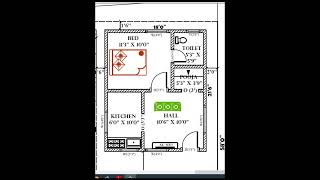 18x22 house plan I 18 by 22 home plan I small house design shorts homedesign architechture [upl. by Retsila119]