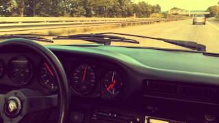 Porsche Carrera 32 SCART Exhaust  modified 911CHIPS  Start sound and Top Speed [upl. by Damiano]