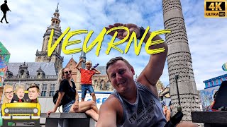 Veurne 🇧🇪 Belgium Walking Tour [upl. by Haraz]