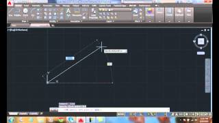 AutoCAD I 0308 Absolute Coordinates [upl. by Notse]