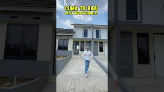 Rumah Minimalis Cuma 79 Ribu Tanpa Dp 300 Jutaanshorts [upl. by Tiraj681]