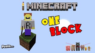 One Block Minecraft 10  Budowanie SAVE POMOCY D [upl. by Khajeh]