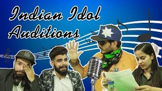 Indian Idol Auditions Qutiyapa Funny HRzero8 [upl. by Dorolice]