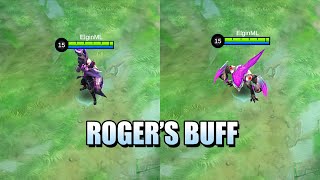 I TESTED THE NEW ROGER ON ADVANCE SERVER [upl. by Nirda]