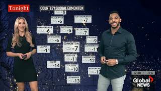 Snowman Shocker Evander Kane Plays Local Weatherman Ahead Of Heritage Classic [upl. by Muiram]