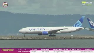 United Airlines flight wheel falls off [upl. by Amaso719]