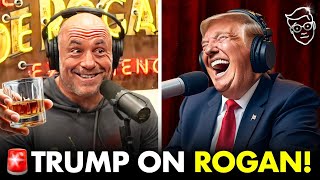 🚨 BREAKING Donald Trump On Joe Rogan  Internet EXPLODES ‘The Biggest Podcast EVER [upl. by Boys475]