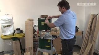 An Overview and Demonstration of Record Powers BS250 Premium 10quot Bandsaw [upl. by Enilrae]