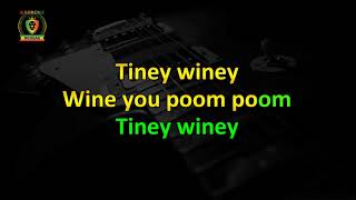 Baron  Tiney Winey Karaoke Version [upl. by Bronwen]