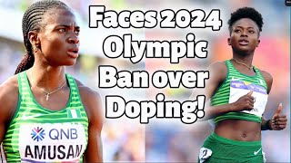 Nigeria Risks 2024 Olympic Ban Over Doping Scandal diamondleague paris2024 nigeria nbcsports [upl. by Eelarac]