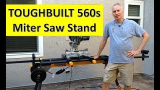 TOUGHBUILT 2018 Miter Stand [upl. by Anelaf]