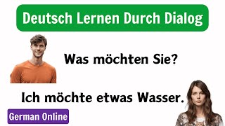 Deutsch Lernen A1A2  Mit Gesprächen Deutsch Üben  Grundlegende Gesprächsübungen für Anfänger [upl. by Oinotla]