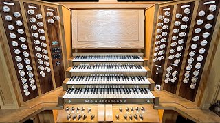 🎵 Llandaff Cathedral Organ Demonstration  77 Ranks 4870 pipes [upl. by Atnauqal]