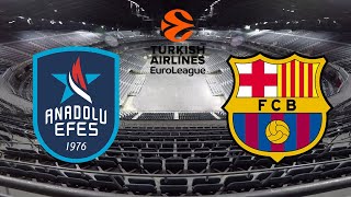 Barcelona vs Anadolu Efes Full İzle  Euroleague Final  Final Four 2021 [upl. by Ilyse]