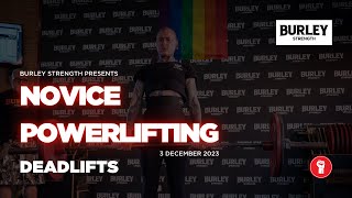 Q4 NOVICE POWERLIFTING 2023  DEADLIFTS [upl. by Deonne]