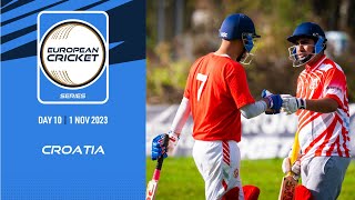 🔴 ECS Croatia 2023  Day 10  T10 Live Cricket  European Cricket [upl. by Renie]