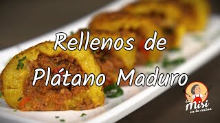 Rellenos de Plátano Maduro [upl. by Junina]