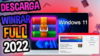 Cómo Instalar ✅ WinRAR En Windows 11 7810 32 y 64 bits [upl. by Nairdad355]