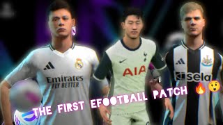 Reviewing The First Efootball Patch 🔥 All Kits All Clubs Licensed [upl. by Dasa]