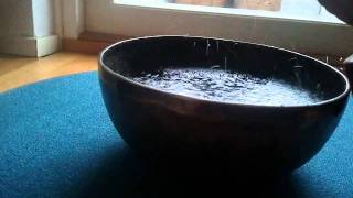 Singing bowl with water [upl. by Sile]