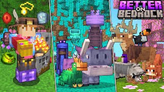 O MELHOR ADDON PARA MINECRAFT PE 120 Better On Bedrock Addon Bedrock [upl. by Wahkuna681]