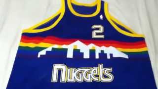 ThrowBacKing quotReal Dealquot Alex English Nuggets MampN Jersey [upl. by Lombard]