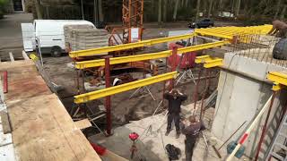 Project Sion W13pt2 1st Floor slab  form belgium bricklaying [upl. by Jesus]