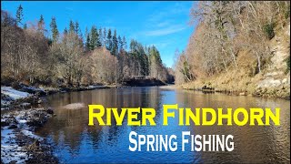 SALMON FISHING  River Findhorn  Spring  Scotland  2023 [upl. by Sualohcin711]