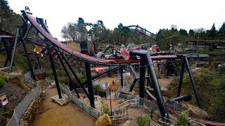 Nemesis Reborn Construction Timelapse  Alton Towers Resort [upl. by Banerjee190]