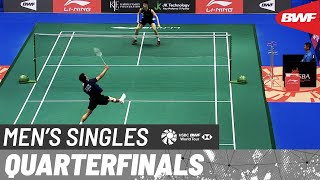 KFF Singapore Open 2023  Li Shi Feng CHN vs Anthony Sinisuka Ginting INA 2  QF [upl. by Yasdnil]