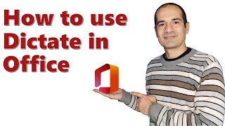 🎙 How to use dictate in Word Outlook and PowerPoint Shorts [upl. by Gearard]