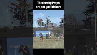 Why Props Dont Goalkick Onside Rugby rugby try rugbymatch shorts shortsfeed goal [upl. by Wappes228]