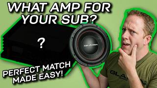 Pick the BEST amplifier for your subwoofer MADE EASY [upl. by Dnomayd971]