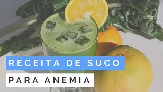 Receita de Suco Para Curar Anemia  Suco de Espinafre Com Laranja  Como fazer SUCO PARA ANEMIA [upl. by Gnouv969]