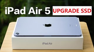 How To Upgrade Storage in the iPad Air 5 [upl. by Ymmat817]