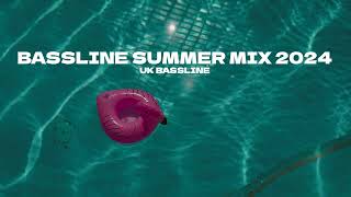 BASSLINE SUMMER MIX 2024 UK Bassline Mix VISUALISER [upl. by Cyn535]