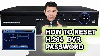 How to reset H264 Network DVR for lost password using password generators [upl. by Doownelg]