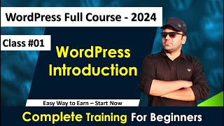 Class 01 Complete Wordpress Full Course 2024 Wordpress Tutorial For Beginners [upl. by Odama]